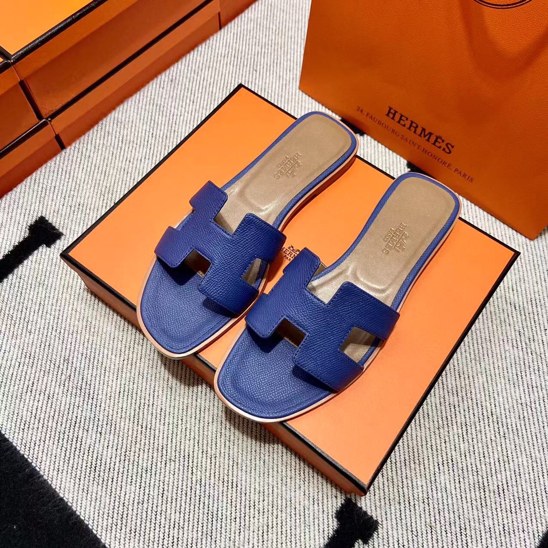 에르메스 올수공 오란 슬리퍼 샌들 앱송 130